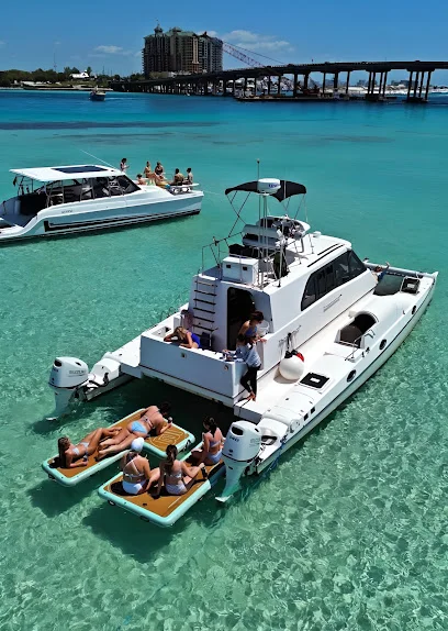 Crab Island Luxury Adventures - 30A's Closest Marina for Crab Island