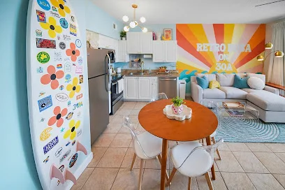 Retro Rosa on 30A - Gulf Place Cabanas - Unit 305